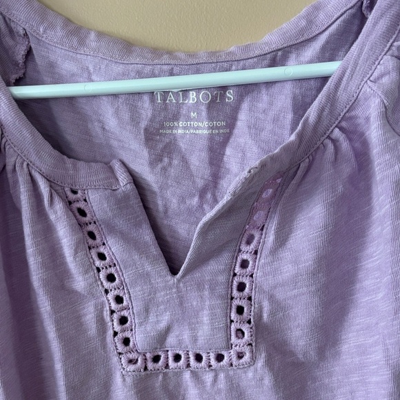 Talbots cotton Women's Top - Picture 2 of 3